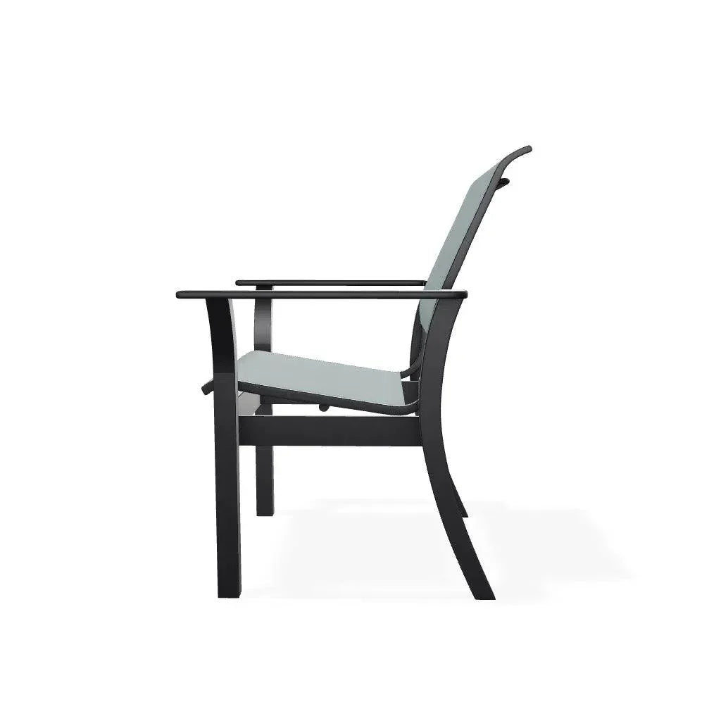 Telescope Leeward Marine Grade Polymer Stacking Cafe Chair