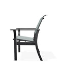 Telescope Leeward Marine Grade Polymer Stacking Cafe Chair