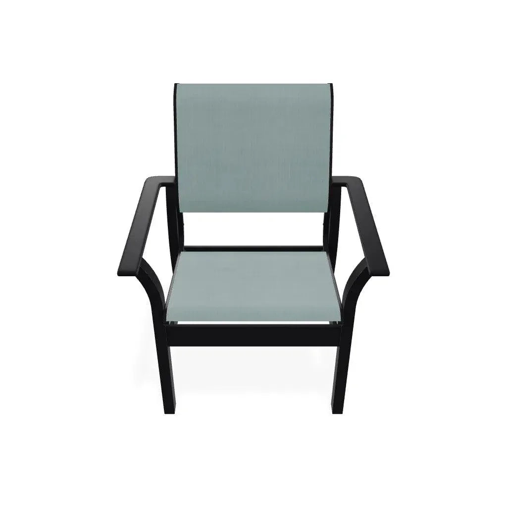 Telescope Leeward Marine Grade Polymer Stacking Cafe Chair