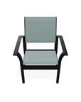 Telescope Leeward Marine Grade Polymer Stacking Cafe Chair
