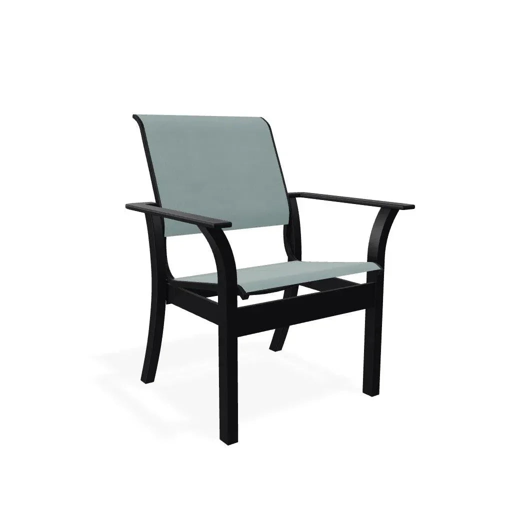 Telescope Leeward Marine Grade Polymer Stacking Cafe Chair