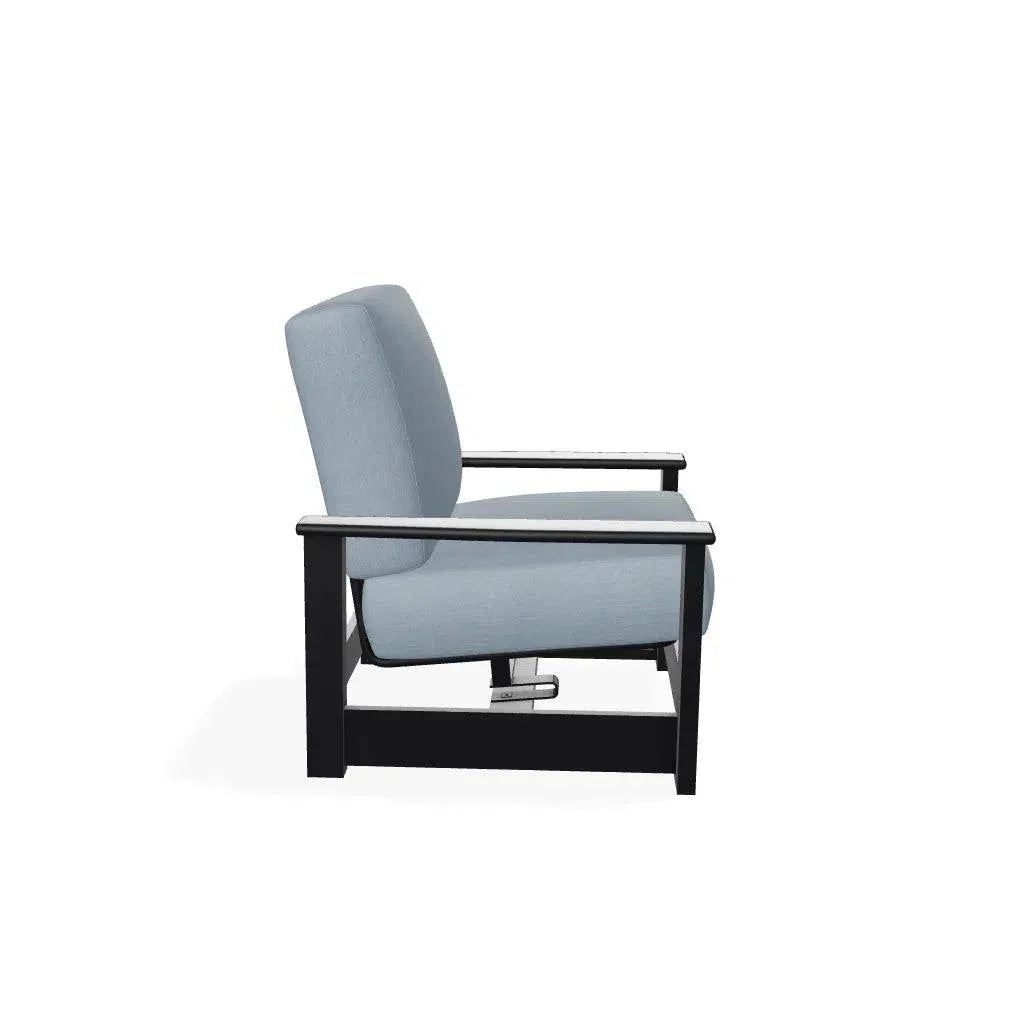 Leeward MGP Deep Cushion Arm Chair Hidden Motion - LOOMLAN - Telescope - Outdoor Accent Chairs