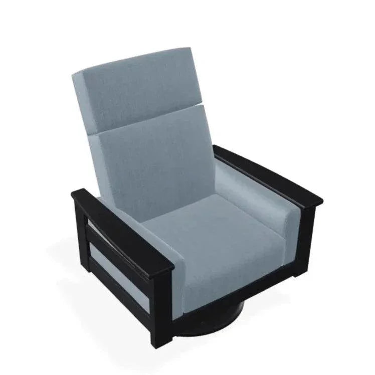 Leeward MGP Deep Cushion Premier Swivel Rocker - LOOMLAN - Telescope - Outdoor Accent Chairs