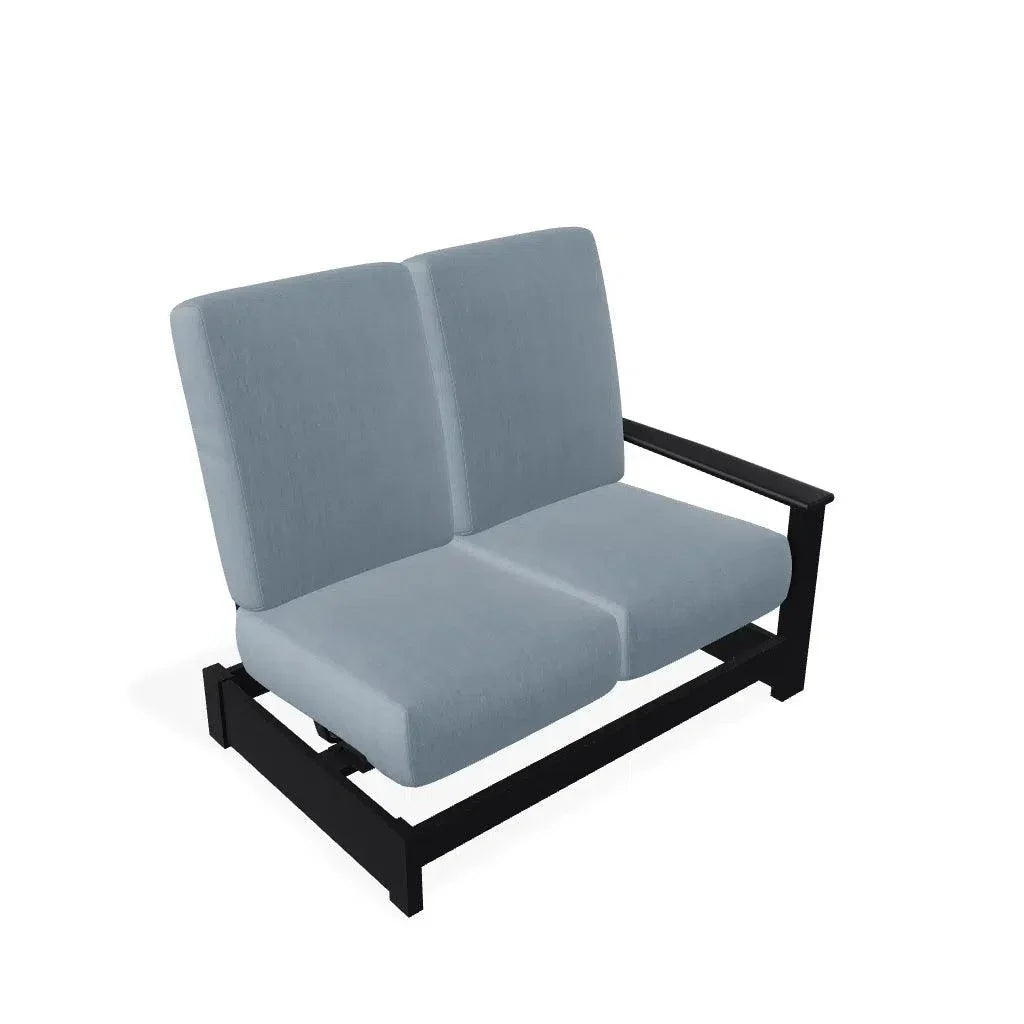 Leeward MGP Hidden Motion Left Arm Two - Seat Sectional - LOOMLAN - Telescope - Outdoor Modulars