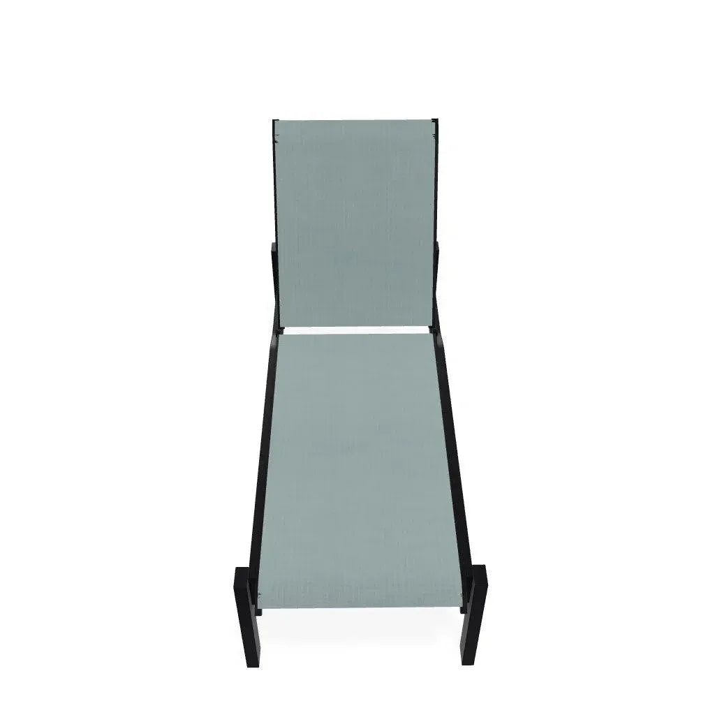 Leeward MGP Lay - Flat Long Chaise With Wheels - LOOMLAN - Telescope - Outdoor Chaises