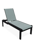Leeward MGP Lay - Flat Long Chaise With Wheels - LOOMLAN - Telescope - Outdoor Chaises