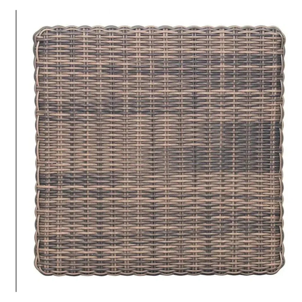 Seasonal Living Leeward Ottoman - Grey Outdoor Ottoman
