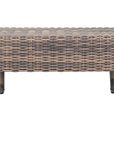 Seasonal Living Leeward Ottoman - Grey Outdoor Ottoman