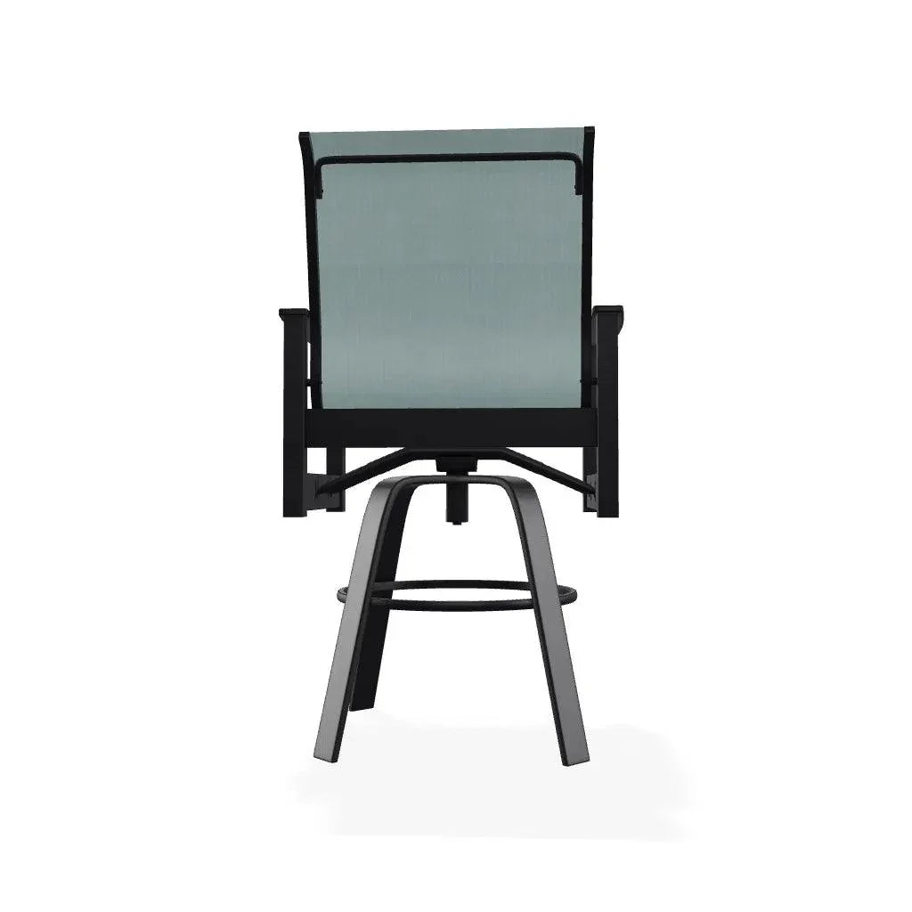 Leeward Swivel Barstool Marine Grade Polymer - LOOMLAN - Telescope - Outdoor Bar Stools
