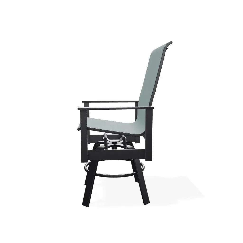 Telescope Leeward Swivel Marine Grade Polymer Arm Chair
