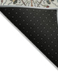 LOOMLAN Rugs Leon Ivory Washable Indoor-Outdoor Rug
