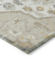 LOOMLAN Rugs Lidia Brown Washable Indoor-Outdoor Rug