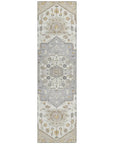 LOOMLAN Rugs Lidia Brown Washable Indoor-Outdoor Rug