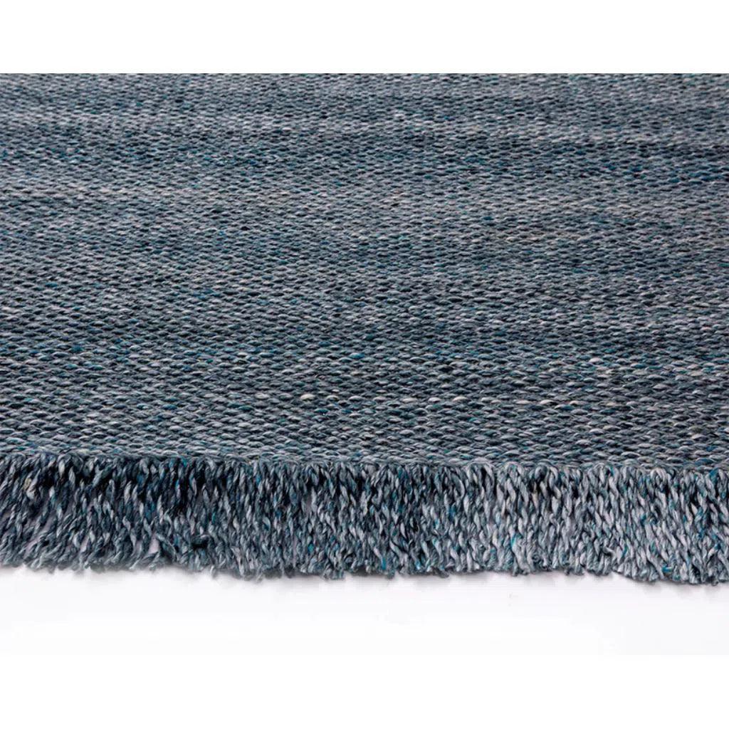 SUNPAN Lindau Hand-Woven Outdoor Teal Rug
