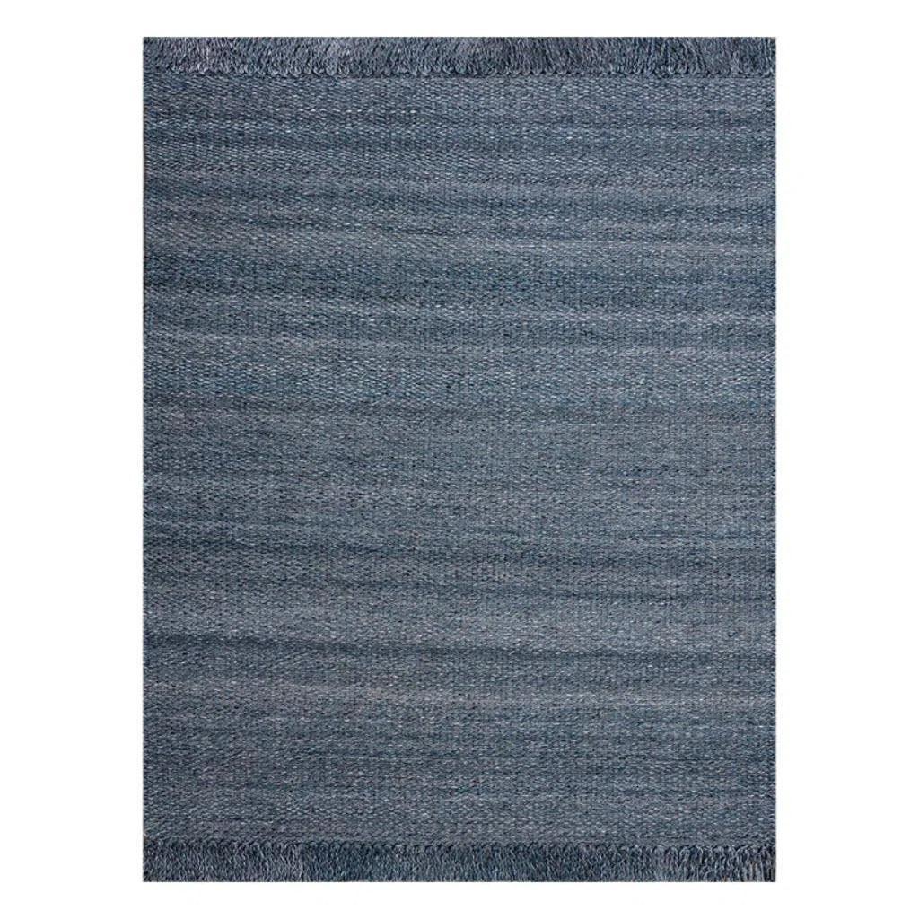 SUNPAN Lindau Hand-Woven Outdoor Teal Rug