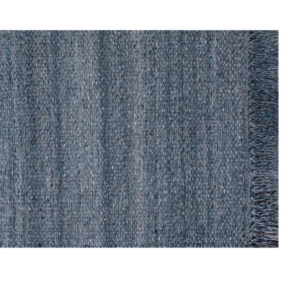 SUNPAN Lindau Hand-Woven Outdoor Teal Rug