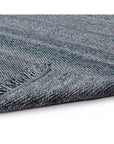 SUNPAN Lindau Hand-Woven Outdoor Teal Rug