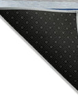 LOOMLAN Rugs Liora Navy Washable Indoor-Outdoor Rug
