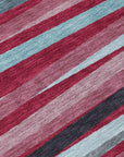 LOOMLAN Rugs Liora Red Washable Indoor-Outdoor Rug