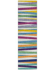 LOOMLAN Rugs Liora White Washable Indoor-Outdoor Rug