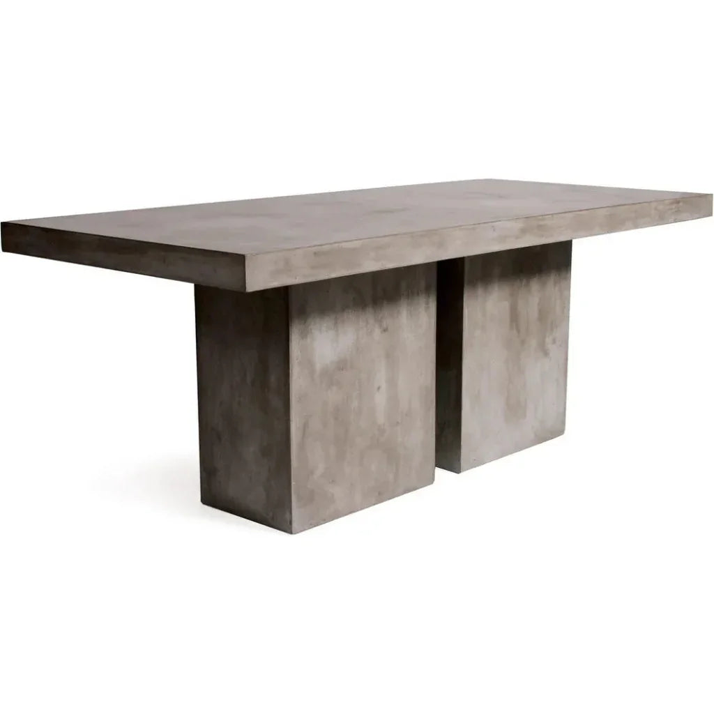 Seasonal Living Loire Dining Table - Slate Grey Outdoor Dining Table