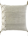LOOMLAN Lois Outdoor Throw Pillow With Tassels