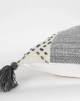 LOOMLAN Lois Outdoor Throw Pillow With Tassels