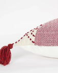 LOOMLAN Lois Outdoor Throw Pillow With Tassels