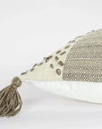 LOOMLAN Lois Outdoor Throw Pillow With Tassels