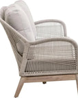 Loom Outdoor 79" All Weather Patio Rope Sofa Cushions - LOOMLAN - Essentials For Living - Outdoor Sofas & Loveseats