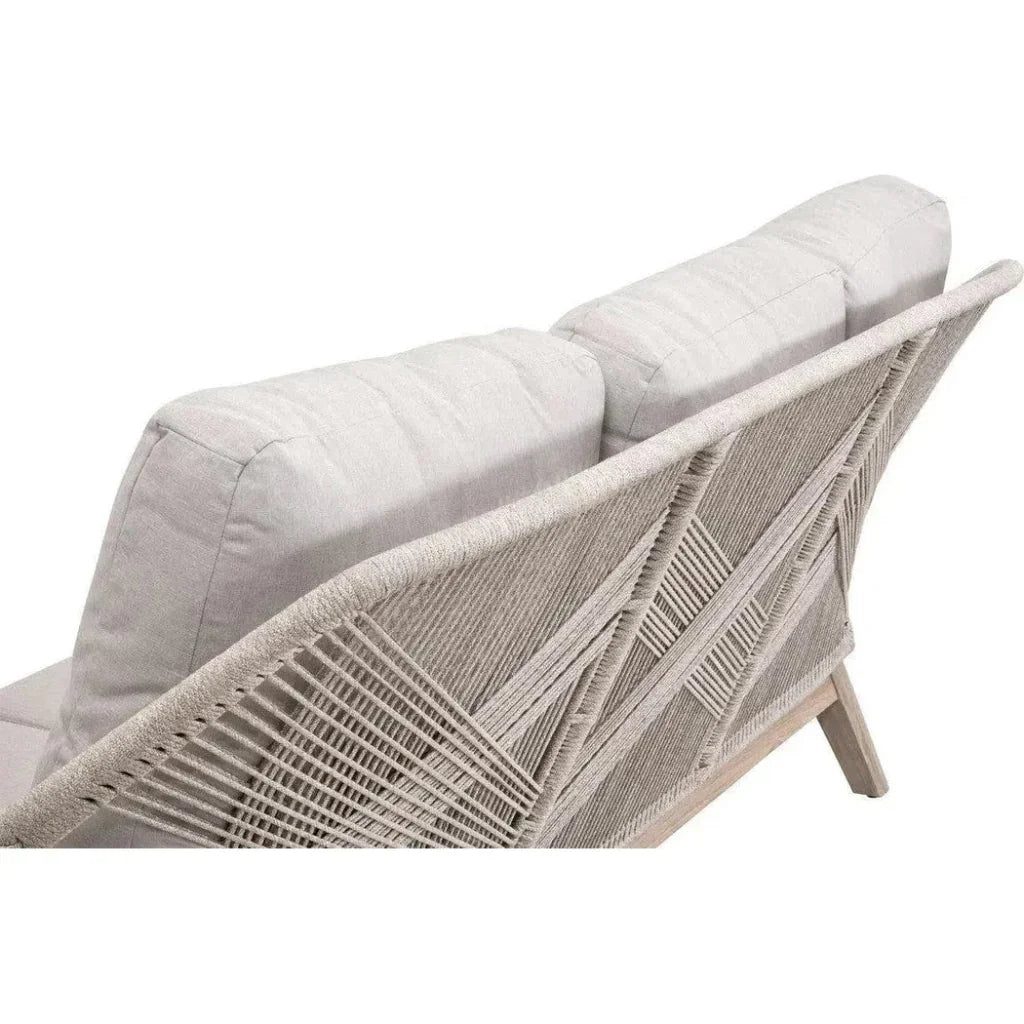 Loom Outdoor 79&quot; All Weather Patio Rope Sofa Cushions - LOOMLAN - Essentials For Living - Outdoor Sofas &amp; Loveseats