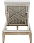 Loom Outdoor Chaise Lounge for Patio Teak Wood & Rope - LOOMLAN - Essentials For Living - Outdoor Chaises