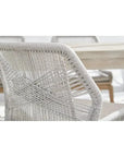 Loom Outdoor Rope Barstool Taupe Rope Wood - LOOMLAN - Essentials For Living - Outdoor Bar Stools