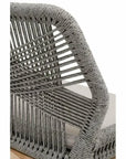 Loom Outdoor Rope Counter Stool Platinum Rope Wood - LOOMLAN - Essentials For Living - Outdoor Counter Stools