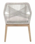 Loom Outdoor Rope Dining Chair 2PC Rope - LOOMLAN - Essentials For Living - Outdoor Dining Chairs