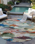 LOOMLAN Rugs Loomari Green Washable Indoor-Outdoor Rug
