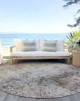 LOOMLAN Rugs Loomelle Ivory Washable Indoor-Outdoor Rug