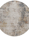 LOOMLAN Rugs Loomelle Ivory Washable Indoor-Outdoor Rug