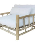 Artesia Bali Outdoor Patio Lounge Chair Teak Olefin Cushion