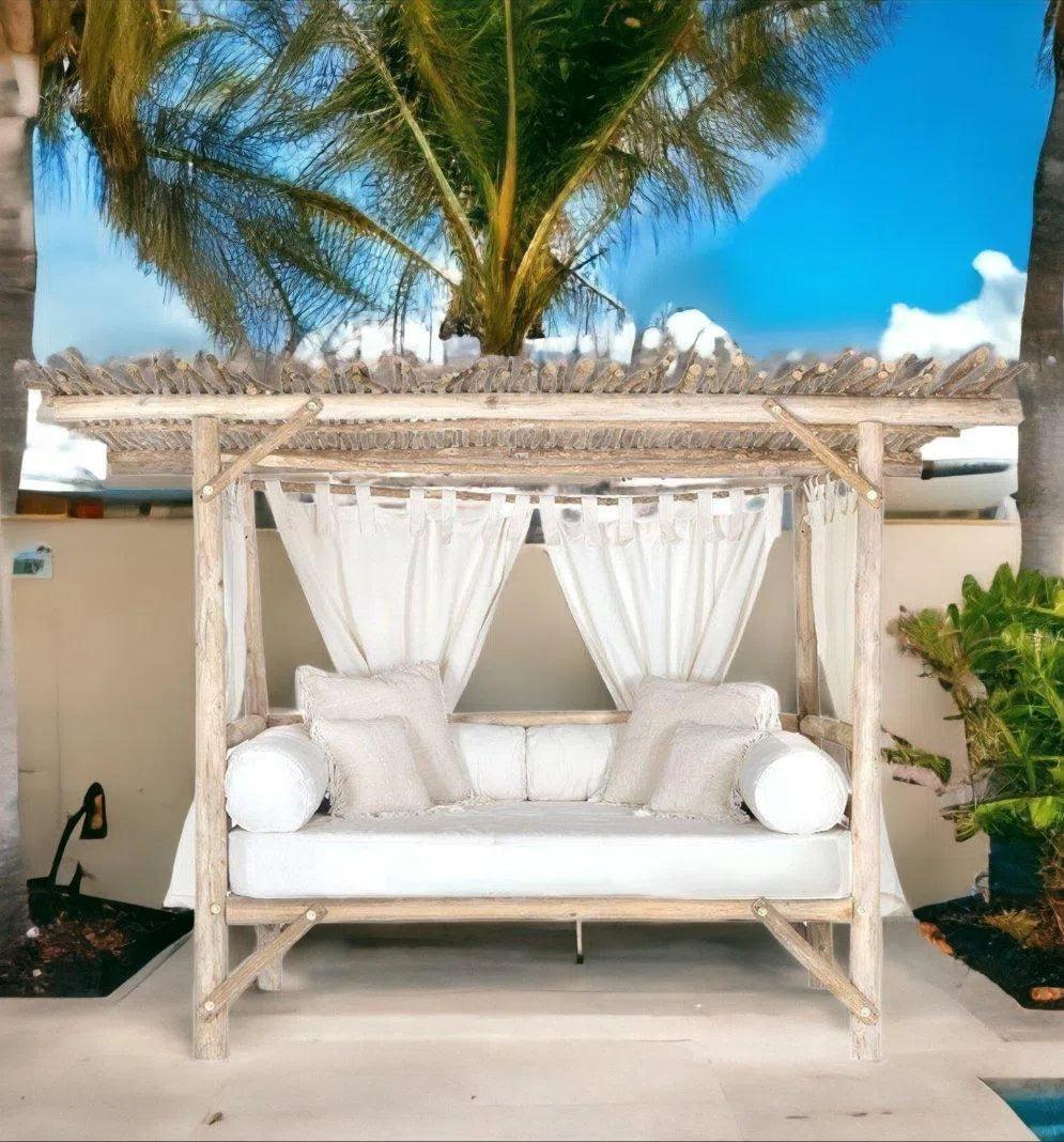 Artesia Nikki Teak Wooden Outdoor Daybed