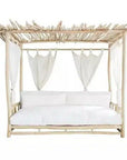 Bali Teak Cabana Daybed for Outdoor Living - Medium Outdoor Cabanas & Loungers LOOMLAN By Artesia