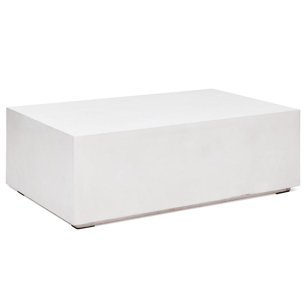 Bloc Concrete Outdoor Rectangular Coffee Table