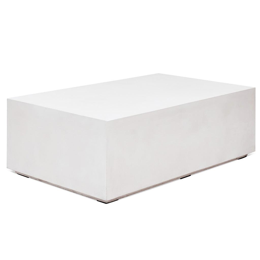 Bloc Concrete Outdoor Rectangular Coffee Table