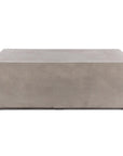 Bloc Concrete Outdoor Rectangular Coffee Table