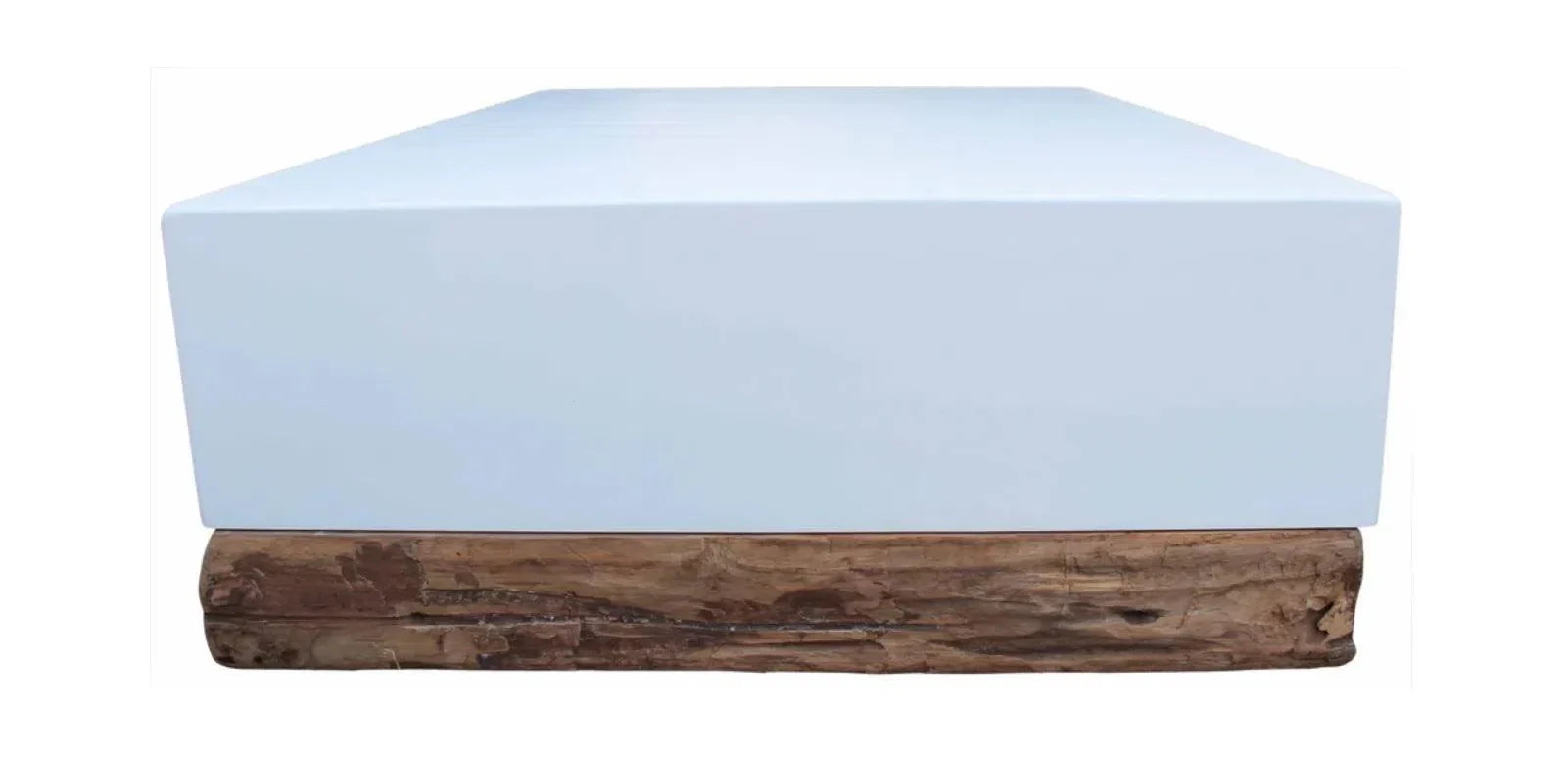 Artesia Bodhi White Rectangular Outdoor Coffee Table