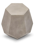 Faceted Fiber Reinforced Concrete Stool Poufs and Stools LOOMLAN By Urbia