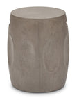 Genevieve Fiber Reinforced Concrete Stool Poufs and Stools LOOMLAN By Urbia