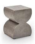 Harper Fiber Reinforced Concrete Stool Poufs and Stools LOOMLAN By Urbia