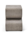 Harper Fiber Reinforced Concrete Stool Poufs and Stools LOOMLAN By Urbia