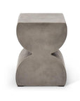 Harper Fiber Reinforced Concrete Stool Poufs and Stools LOOMLAN By Urbia